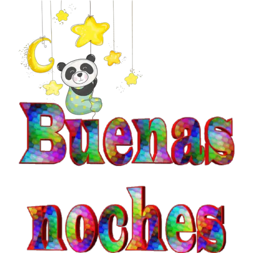 Buenas Noches Sticker De Whatsapp Descargarstickers