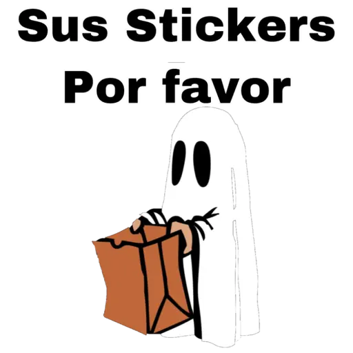 Sus Stickers Por Favor Sticker De WhatsApp DescargarStickers