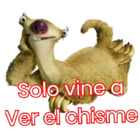 Solo vine a ver el chisme