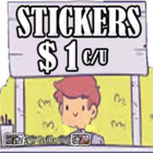 STICKERS $1 C/U
