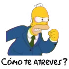 Como te atreves?