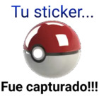 Tu sticker fue capturado!!!