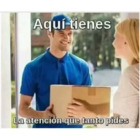 Aquí tienes la atención que tanto pides