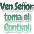 Ven señor toma el control