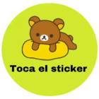 Toca el sticker