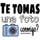 ¿Te tomas foto una conmigo?