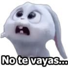 No te vayas..