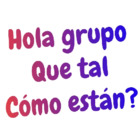 Hola grupo, ¿Que tal Como están?