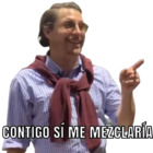 Contigo si me mezclaría