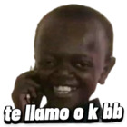 Te llamo o k bb