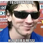 Tu comentario hizo reír a Messi