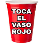 Toca el vaso rojo