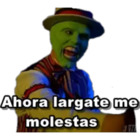 Ahora lárgate me molestas