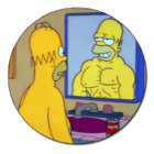 Homer musculoso