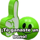 ¡Te ganaste un bono!