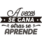 A veces se gana, otras se aprende