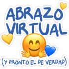 Abrazo virtual (y pronto el de verdad)