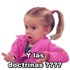 Y las doctrinas????