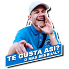 ¿Te gusta así? o más sensual?