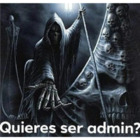 Quieres ser admin?