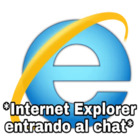 Internet Explorer entrando al chat