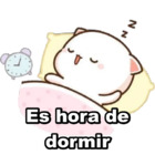 Es hora de dormir