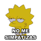 NO ME SIMPATIZAS