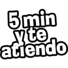 5 min y te atiendo