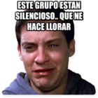 ESTE GRUPO ESTAN SILENCIOSO.. QUE NE HACE LLORAR