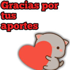 Gracias por tus aportes