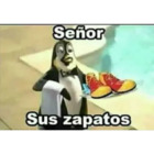 Señor sus zapatos