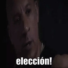 ¡No tengo elección!