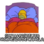 Soy un pastelito horneado de canela