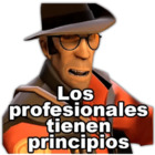 Los profesionales tienen principios