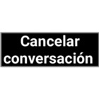 Cancelar conversación