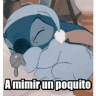 A mimir un poquito