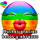 Muchas gracias besos y abrazos