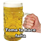 Toma te hace falta