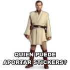 QUIEN PUEDE APORTAR STICKERS?