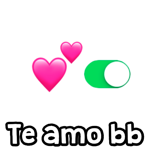 Te amo bb Sticker de WhatsApp - DescargarStickers